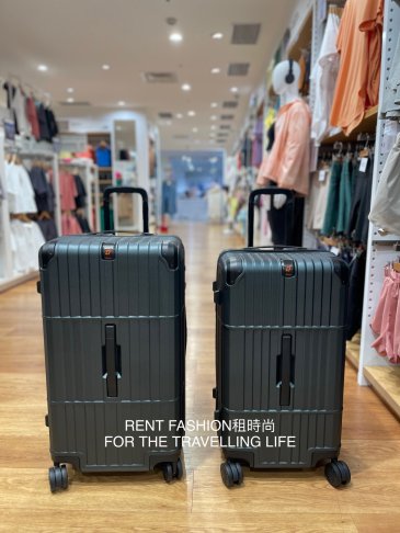 DEPARTURE 29吋拉鍊霧藍+29吋拉鍊橄欖綠 2