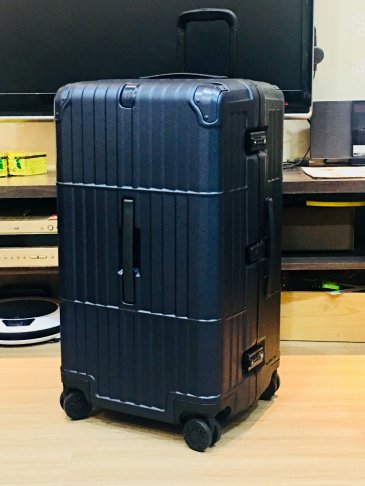 DEPARTURE 藍黑色鋁框箱 1