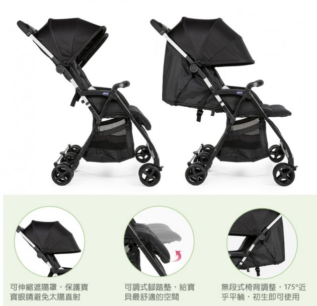 CHICCO OHLALA雙寶推車 4