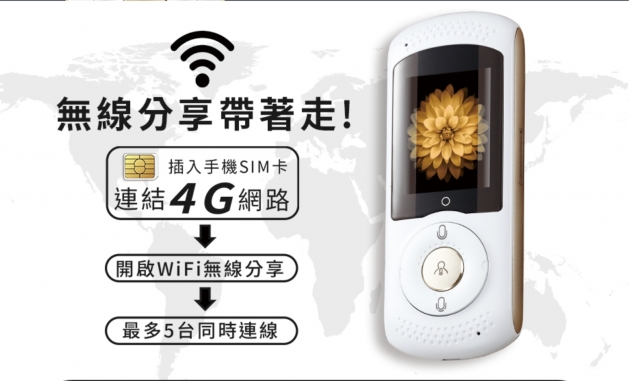 G PLUS 一代智能翻譯機 3